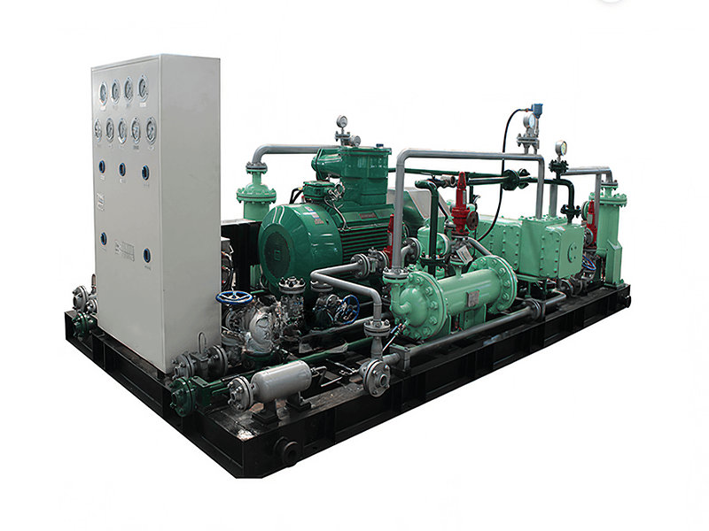 Biogas compressor